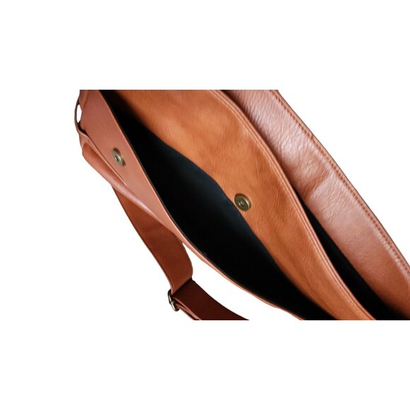 Office Briefcase Laptop Vegan Leather Executive Formal For 14" Laptop & MacBook - Picture 13 of 14